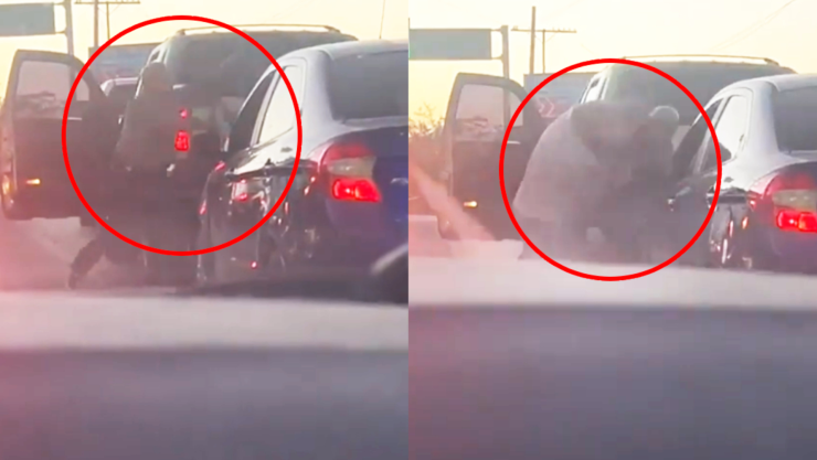 Pelea entre conductores