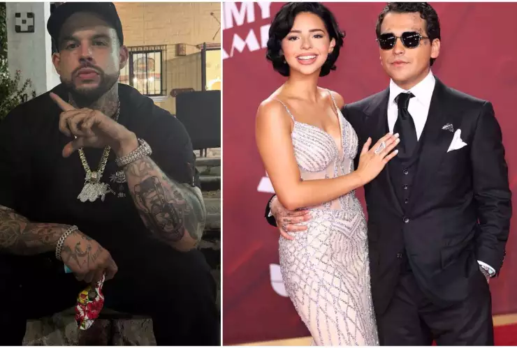 Emiliano Aguilar-Ángela Aguilar-Christian Nodal