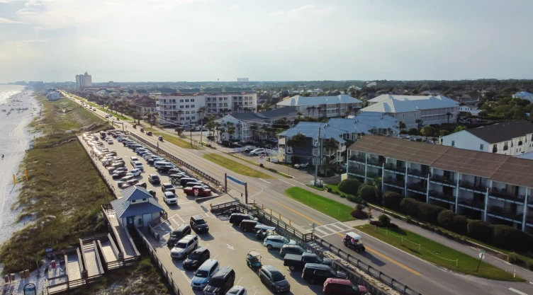 una vista panorámica del condado de Walton, Florida