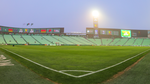 tormenta de arena santos america liga mx jornada 13