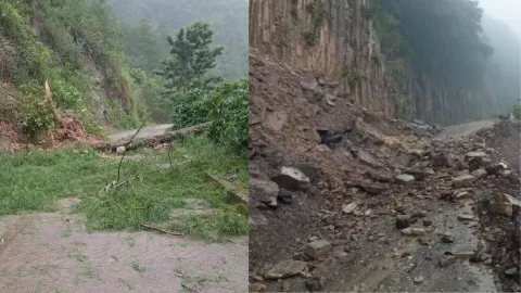 derrumbes Puebla hoy