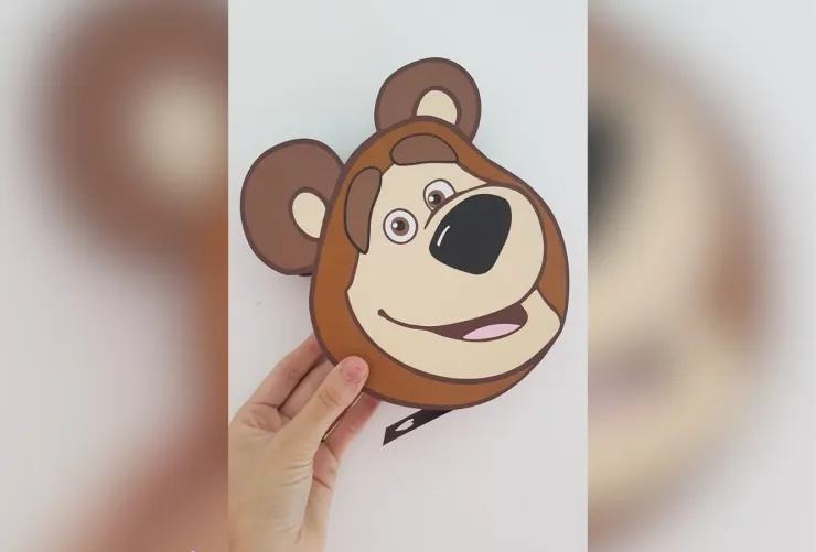 4 ideas de manualidades inspiradas en ‘Masha y el Oso’ que puedes hacer fácilmente con tus hijos