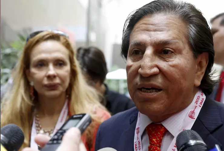 Arrestan en EUA al expresidente peruano Alejandro Toledo