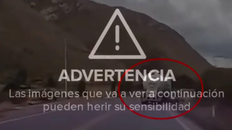 Choque en Perú