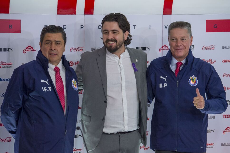 Luis Fernando Tena, Amaury Vergara y Ricardo Peláez