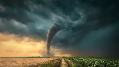Cómo se forman los tornados en Estados Unidos