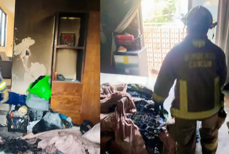 INCENDIO EN CANCÚN HOY 23 DE DICIEMBRE DE 2025