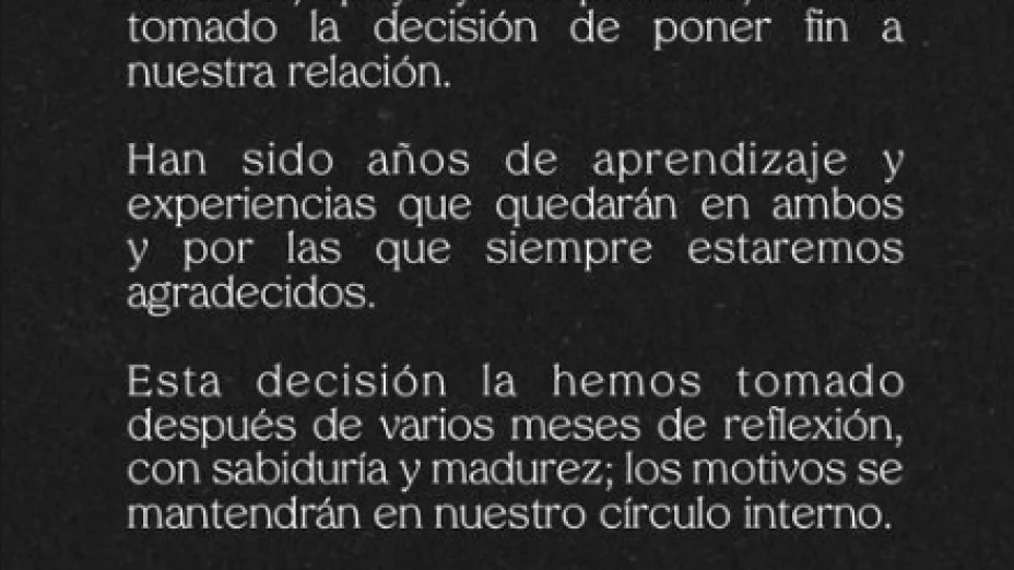 Comunicado oficial sobre la separación de Irina Baeva y Gabriel Soto