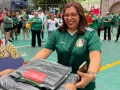 Tanda de penales con la Gira Vive sin Drogas.