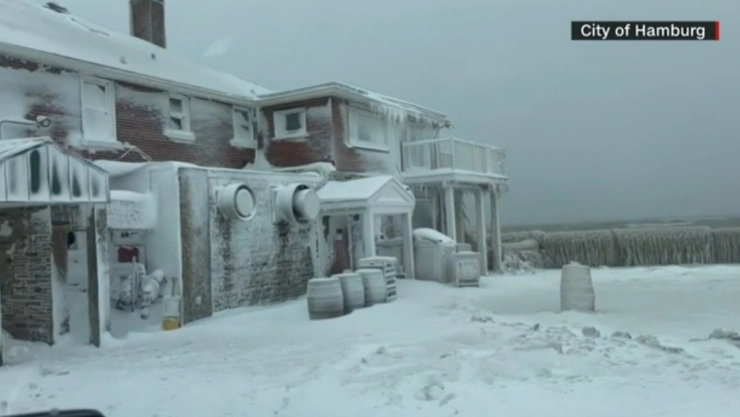 Tormenta glaciar Estados Unidos