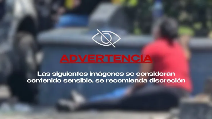 Revelan FOTO de madre llorando junto al cuerpo de su hija atropellada en El Sauz