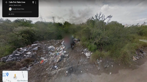 pareja en google maps