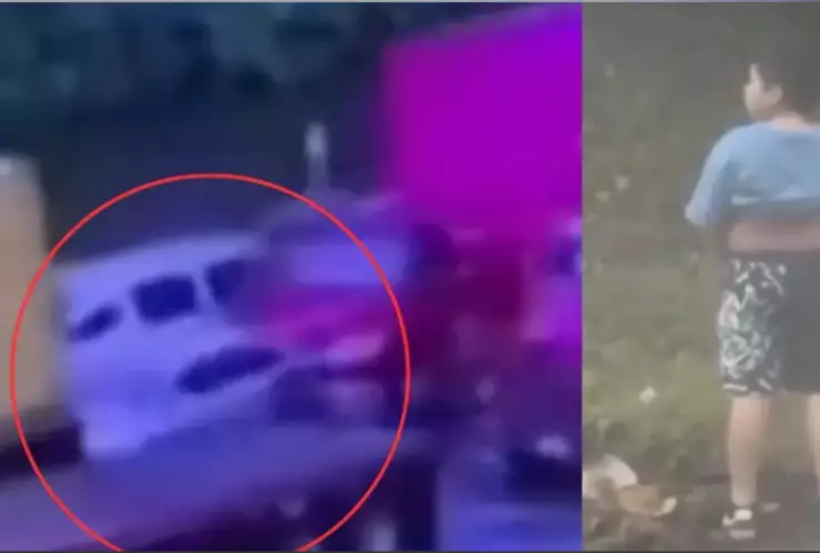 VIDEO BRUTAL: Padres murieron prensados tras choque contra tráiler; hijo se había bajado al baño