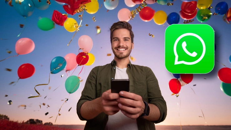 Modo fiesta WhatsApp