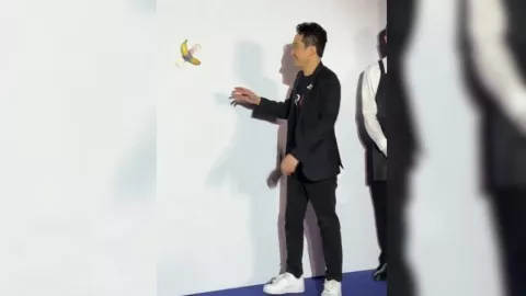 Justin Sun se comió el plátano millonario