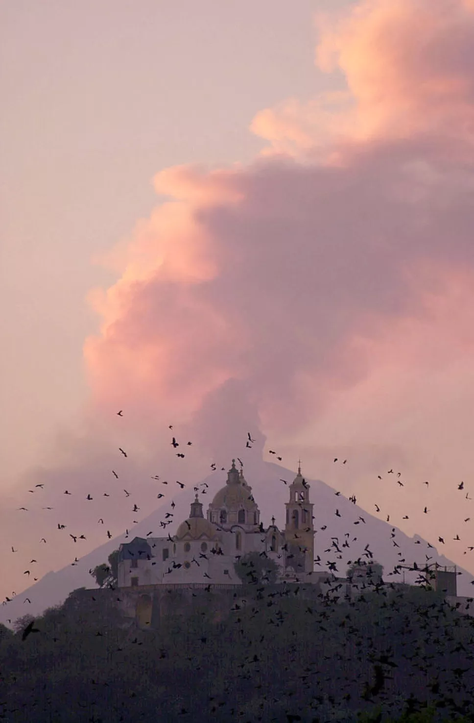 Popocatepetl Volcano Eruptions Slows