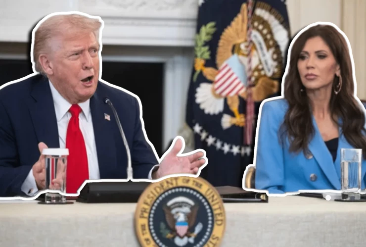 Trump defiende a Kristi Noem tras muerte de Alex Pretti en Minnesota_ ‘No va a renunciar, se mantiene en el cargo’.webp