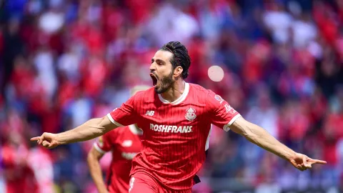 Diablos Rojos del Toluca Alexis Vega Necaxa