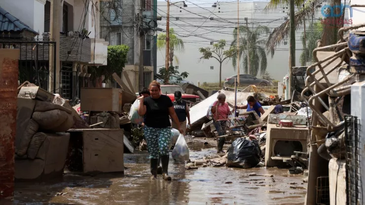 Las lluvias en México del 20 de octubre