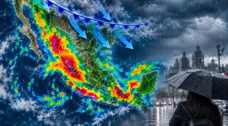 ¿Dónde lloverá hoy martes 6 de octubre? Frente Frío 1 provocará lluvias torrenciales e intensas en estos estados