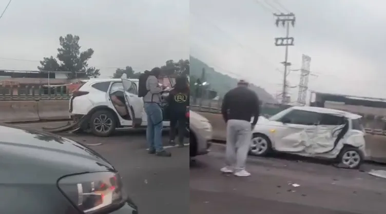 Accidente en la México-Pachuca