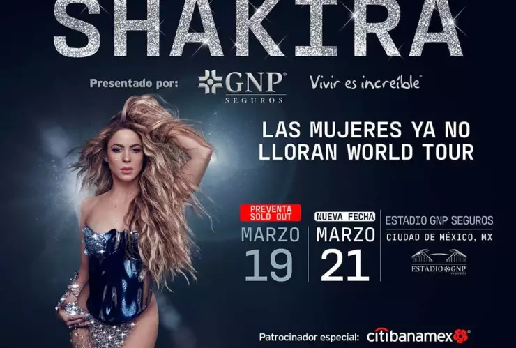 shakira en mexico segunda fecha