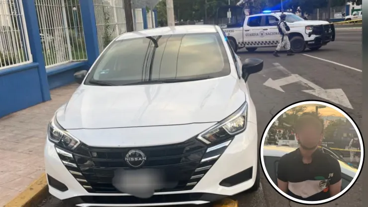 Carro con reporte de robo en Culiacán