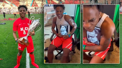 Speed se tatúa a Cristiano Ronaldo