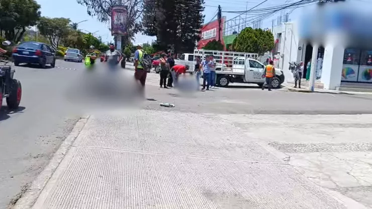 Conductor resultó lesionado tras accidente en la 16 de Septiembre hoy; así afecta a la circulación en Puebla