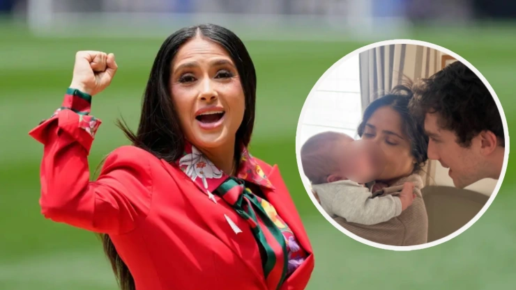 Salma Hayek se convierte en abuela a sus 59 años; así disfruta esta nueva etapa