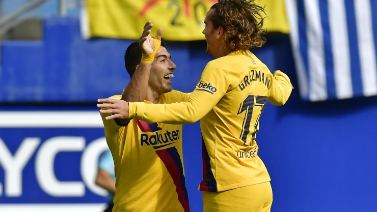 “Es una cuestión de tiempo y de partidos”, comentó el técnico azulgrana Ernesto Valverde tras la quinta victoria consecutiva del equipo en todas las competiciones. Imagen: AP