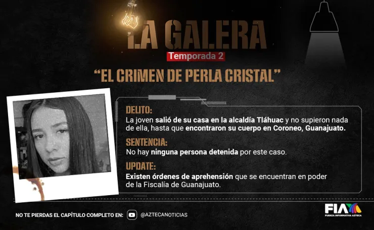 El caso de Perla Cristal: La joven que fue secuestrada en CDMX y calcinada en Guanajuato