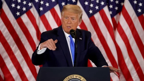 El presidente de Estados Unidos, Donald Trump.