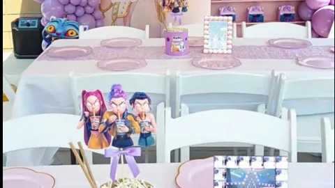 Las mejores decoraciones para fiestas de Guerreras K-Pop