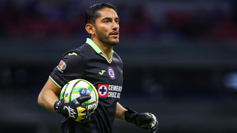 Jes&uacute;s Corona, portero de Cruz Azul