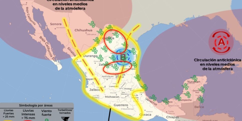 clima 8 de julio mexico