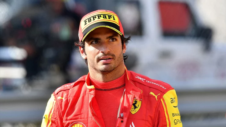 Carlos Sainz, piloto de la escudería Ferrari