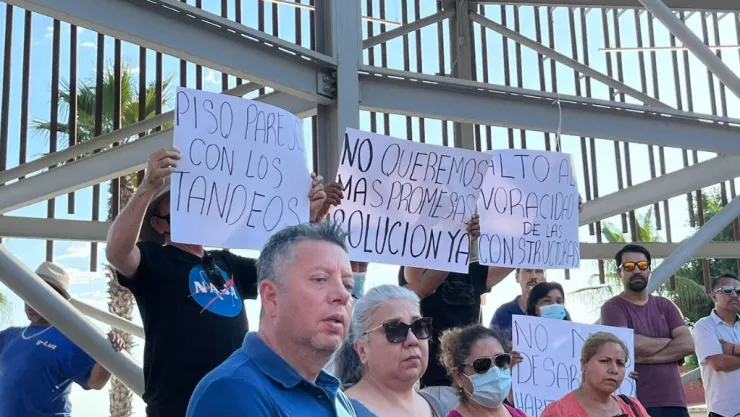 Vecinos de Santa Fe se manifiestan porque no tiene agua
