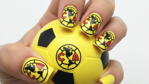 7 diseños de uñas inspiradas en el Club América que pueden ir en cualquier forma: se ven lindas en cortas o largas