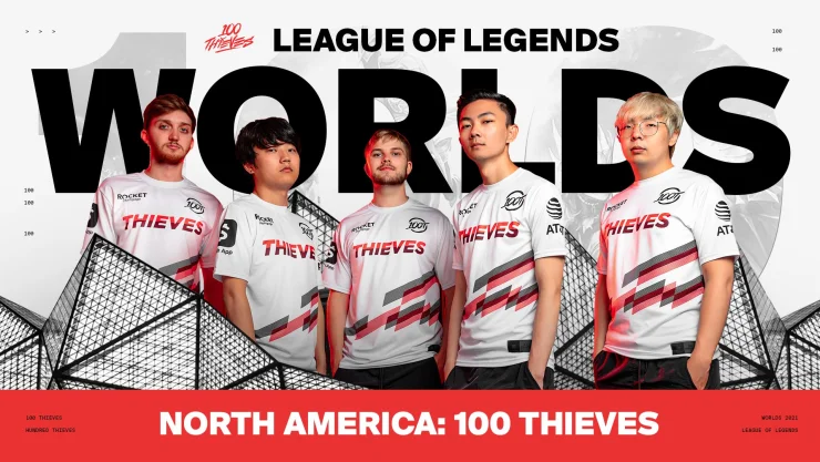 100 thieves clasifica al Worlds 2021