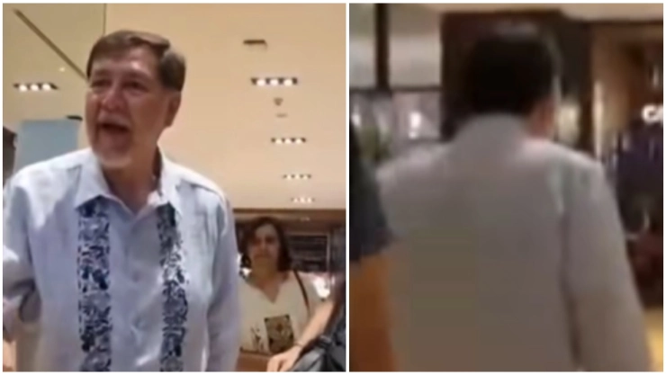 Fernández Noroña no fue bien recibido en un restaurante y lo corren.