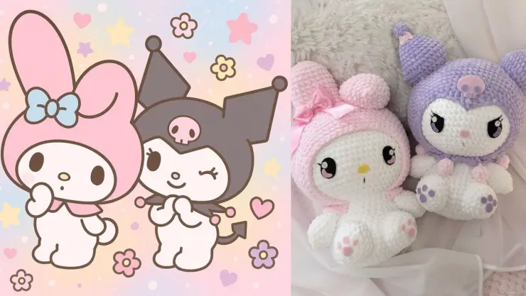 Manualidades de My Melody y Kuromi.jpeg