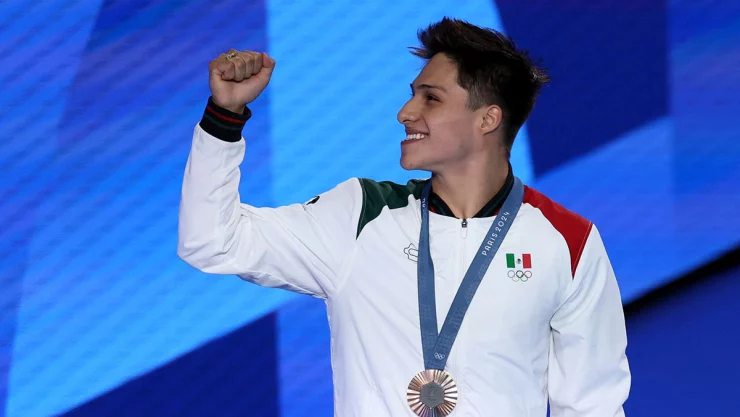 Osmar Olvera medalla