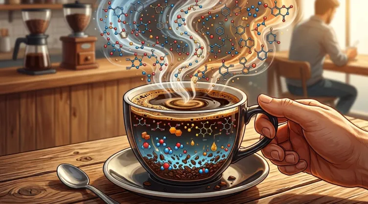 La química del café: qué sustancias transforman el grano en una taza