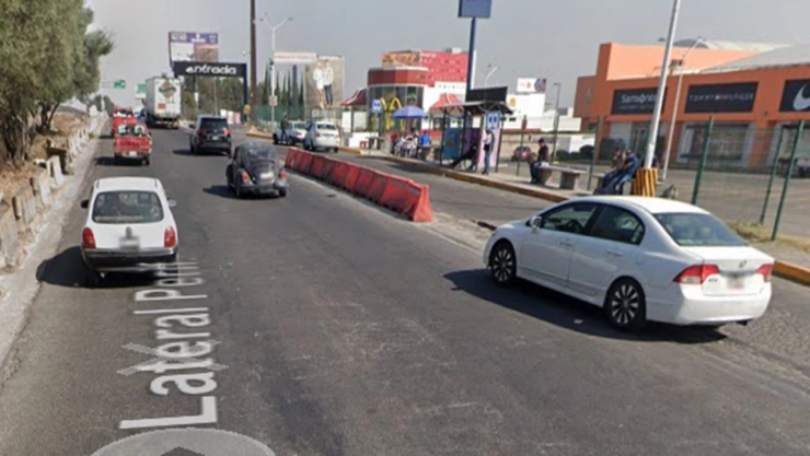 Hombre amenaza con arma en la autopista México Puebla