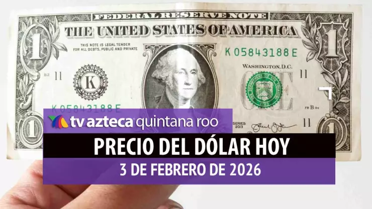 ¿El peso se fortalece? Precio del dólar hoy 3 de febrero de 2026 en México