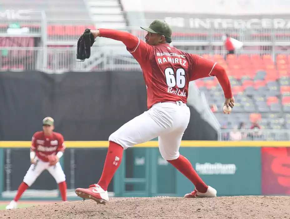 JC Ramírez, lanzador de los Diablos