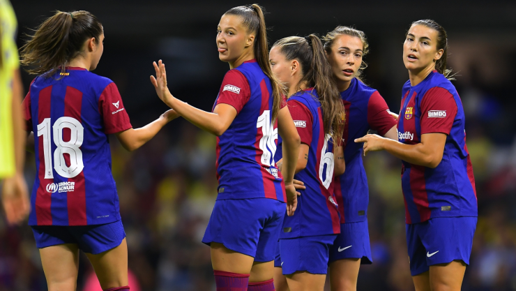 Barcelona Femenil derrota 2-0 al América en el Estadio Azteca