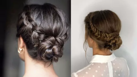 11 ideas de peinados recogidos para pelo corto que se ven elegantes y sencillos: para cualquier día del año.