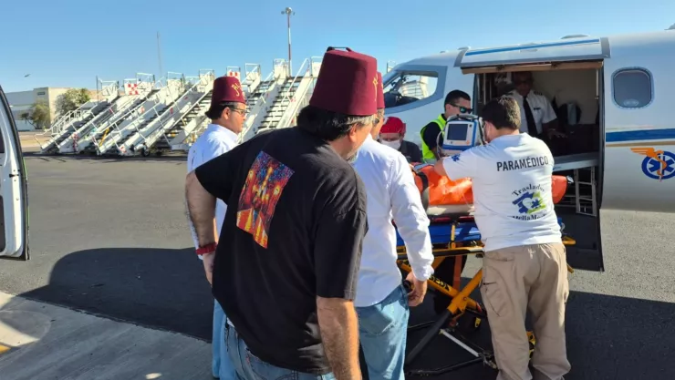 Trasladan a menor a EU